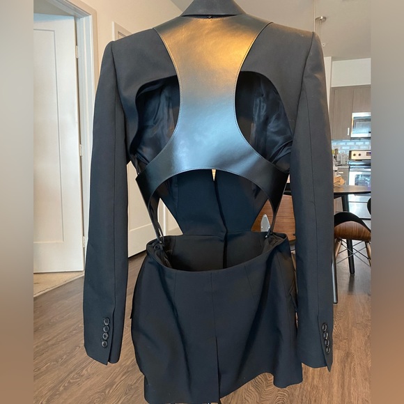 Alexander McQueen Black Harness Blazer - Picture 12 of 15